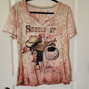 Legacy Falls Saddle Up T-shirt